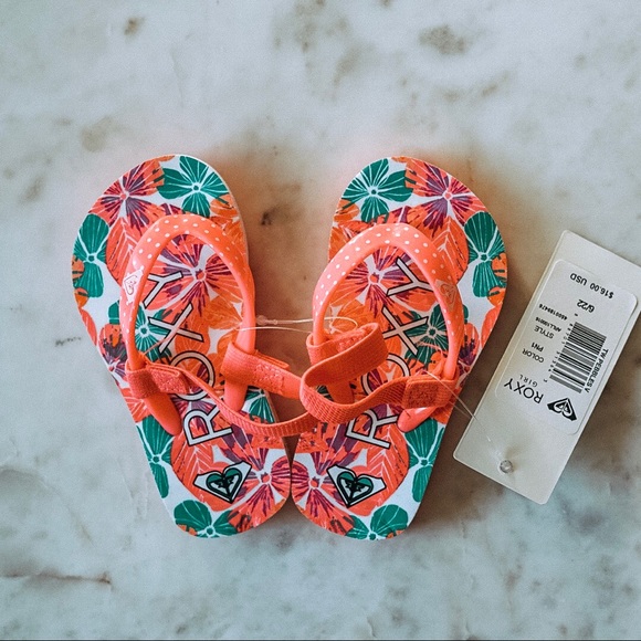 Roxy Other - Roxy Teenie Wahini Pebbles Sandals